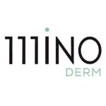111iNO DERM logo featuring black and grey sans-serif text with a light blue dot.